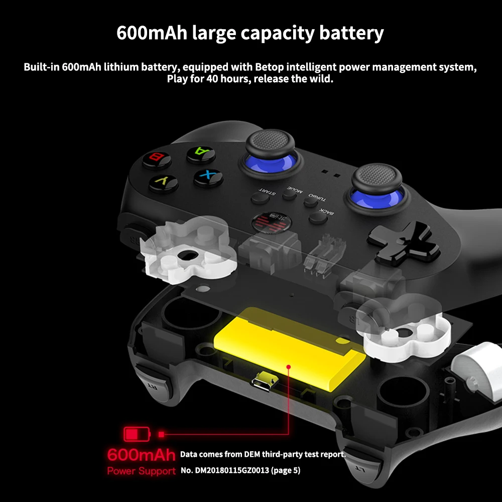 Betop bat 3 Мобильный телефон Bluetooth игровая ручка пятая личность Мобильный планшет на системе Android для игр PUBG