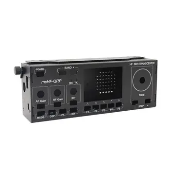 

Aluminum shell Cover Case Button DIY Kits for mcHF SDR Radio UI RF 0.4 0.5+ shield board +speaker+handle