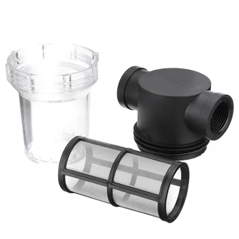 

Universal Filter Durable Inline Mesh Irrigation Water Pump Purification Strainer Garden Pipe