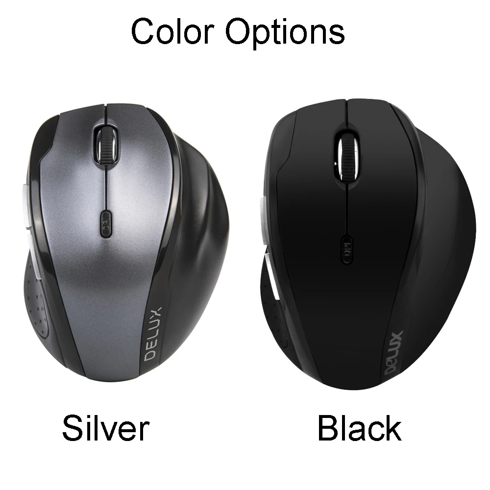 Delux wireless mouse computer mouse gamer