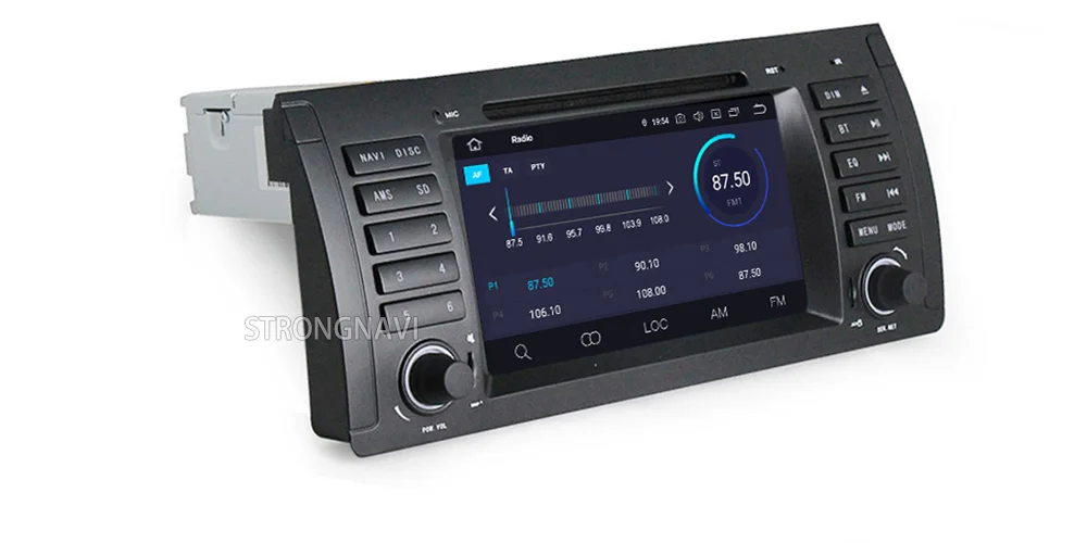 Best IPS DSP Android 9.0 4+64G  Car DVD PLAYER For BMW X5 E53 E39 GPS stereo audio navigation multimedia head unit wifi 32