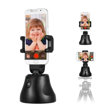 

Portable All-in-one Auto Smart Shooting Selfie Stick , 360 Rotation Auto Face Tracking Object Tracking vlog Camera Phone Holder