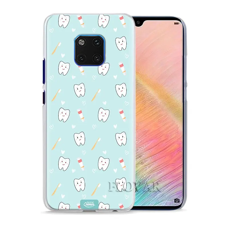 Инструменты стоматолога зуб чехол для телефона huawei mate 20 Lite mate 10 20 P30 Pro P Smart Plus P10 P20 P30 Lite hoing coque