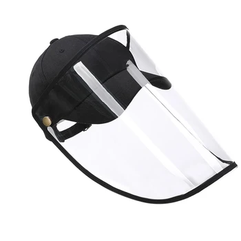 

Multi-function Protective Cap Anti Infection Protective Hat Eye Protection Anti-fog Windproof Hat Anti-saliva Face Cover Cap