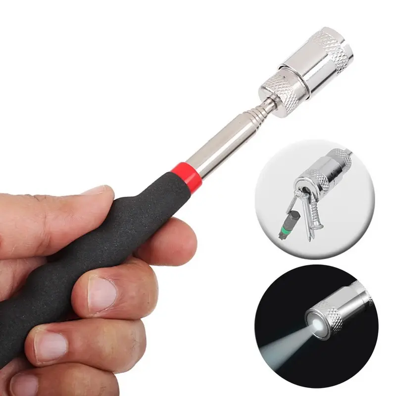 

Magnetic Magnet Pen Telescopic Bendable Extendable Long Reaching Pickup Rod Stick Tool Capacity For Picking Up Nut Bolt