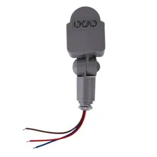 

Infrared PIR Motion Sensor Switch Motion Sensor Light Switch with LED Light Automatic Outdoor AC 220V DC 12V Infrared Detector