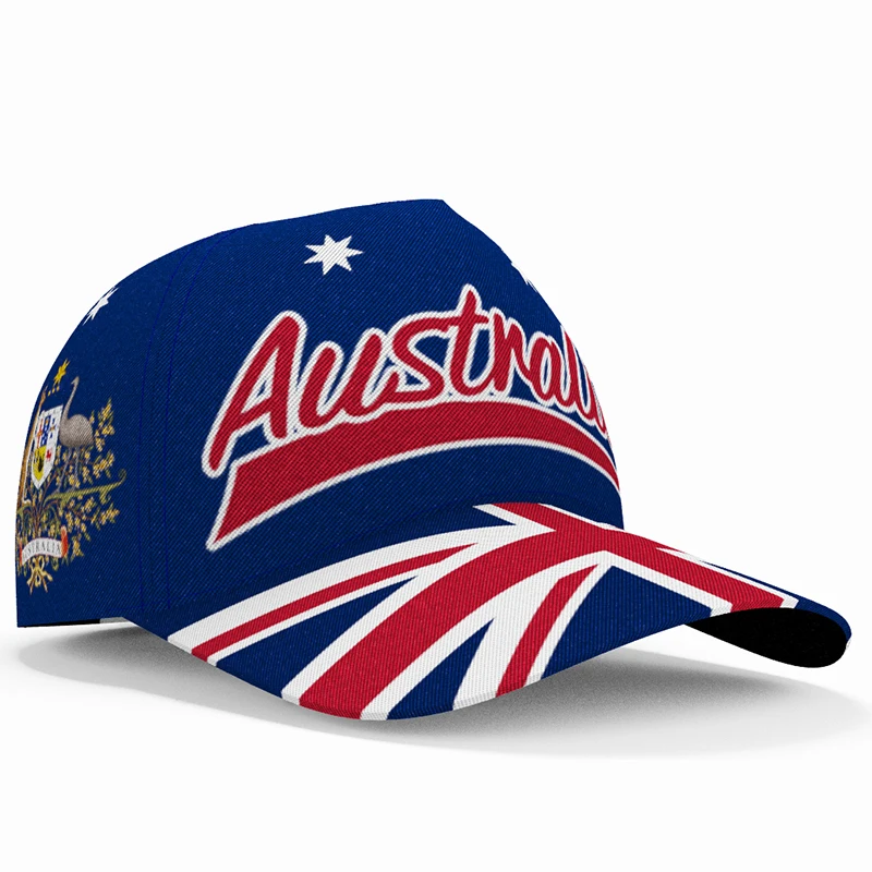 de béisbol australianas personalizadas gratis, nombre, número, del equipo, sombreros australianos, Aus, viaje, banderas de la Nación, gorra azul marino|Gorras de - AliExpress