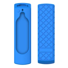 Пыленепроницаемый домашний чехол с дистанционным управлением, многоразовый Мягкий силиконовый чехол с ромбовидным узором, противоскользящие аксессуары для Fire tv Stick 4K