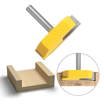 

1pc 8mmx57mm Woodworking Router Bit 8mm Shank YG6 Primary Alloy Milling Cutter Drill Power Machine Tools And Accessories