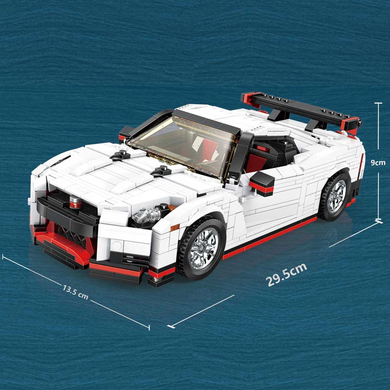 Креативная игрушка Moc Technic Car 20518 супер гоночные игрушечные модели автомобилей детские подарки строительные блоки кирпичные игрушки детские подарки