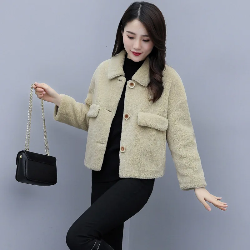 2019 Для досуга короткий Фонд зерна подходит ко всему кашемир темпераментное