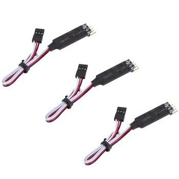 

LED Lamp Light Control Switch Panel System Turn On/Off 3CH for RC Car Vehicle Model Part Access for 1/10 1/8 RC HSP Traxxas TAMI