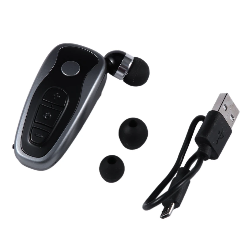 FULL-Q7 удобные портативные Bluetooth наушники Беспроводные Бизнес голосовой отчет выдвижной провод стерео гарнитура в уши