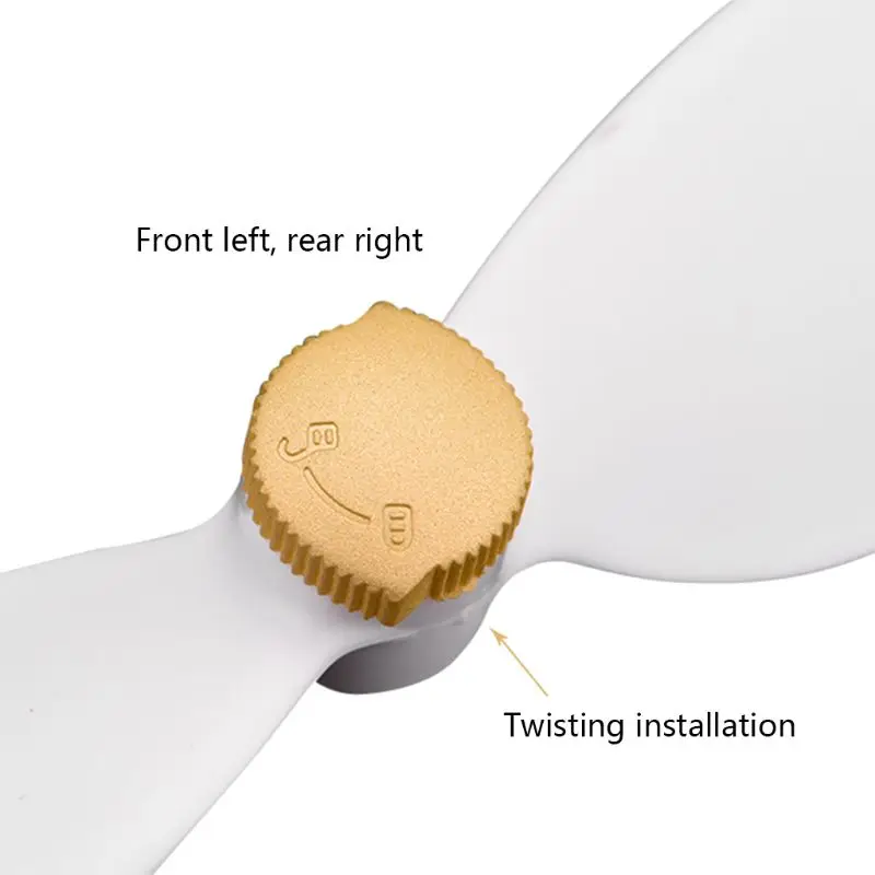 1/2/4 пары белый быстросъемные пропеллеры лезвие для Xiaomi 4K Дрон Квадрокоптер 95AF
