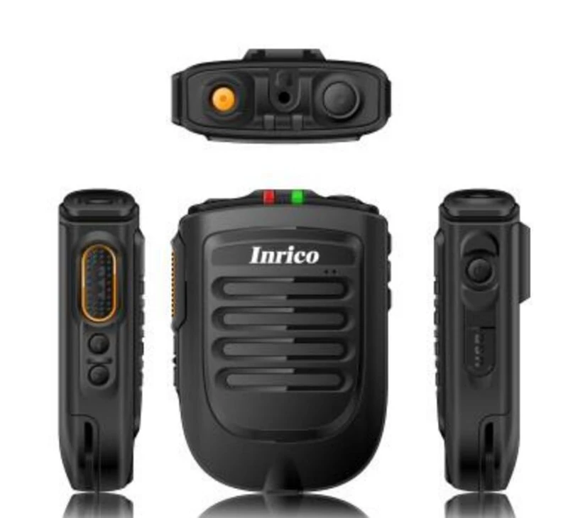 Беспроводной микрофон, динамик, рация с батареей и зажимом Inrico b01с Zello realptt и Inrico APP