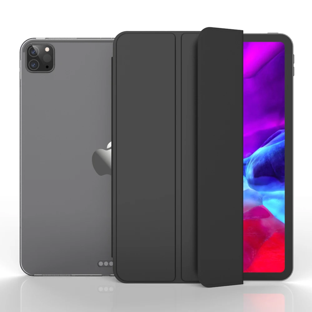 Чехол для iPad Pro 11 чехол 2020 2021 умный из искусственной кожи 12 9 силиконовый
