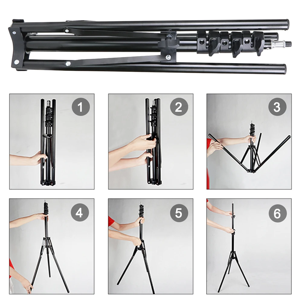 45cm 18 Inch LED Ring Light Dimmable Selfie Lamp With Tripod Profissional Photography Lighting For Stand Photo Studio Video Live