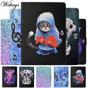 

Coque For Amazon Kindle Fire HD 8 Plus Case 2020 Cartoon Cat Ultra-thin Leather Cover For Amazon Fire HD8 Plus 2020 Cover Cases