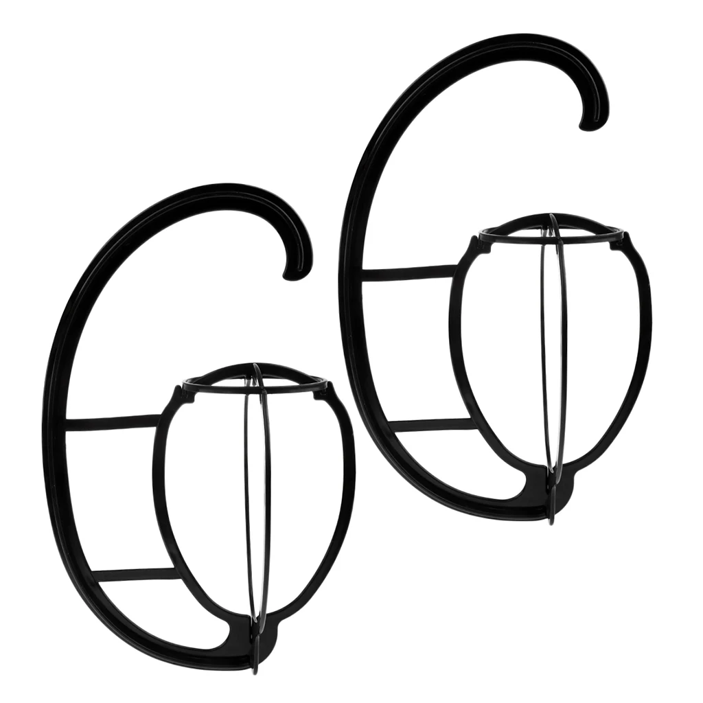 Упаковка из 2 шт подставка для париков вешалка портативная Подвесная шапки