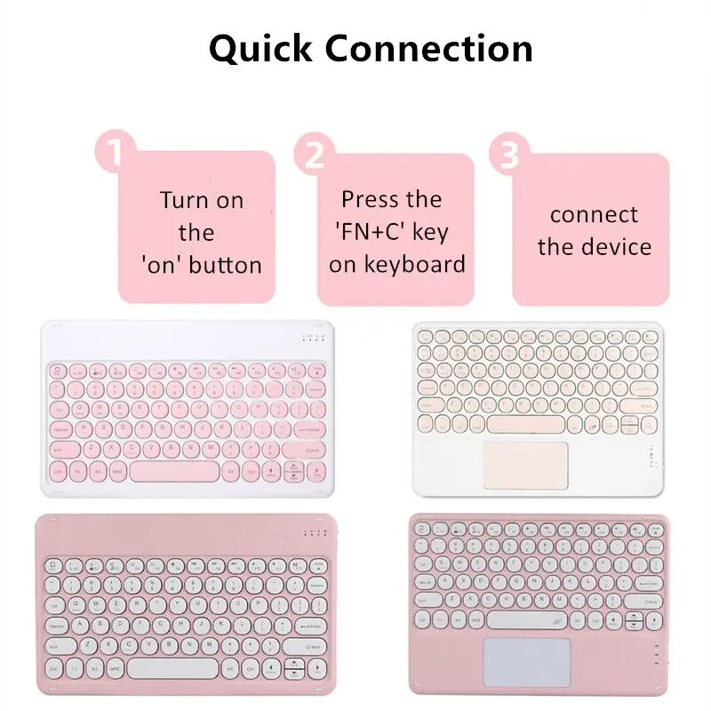 teclado para ipad 10th geração caso 2022
