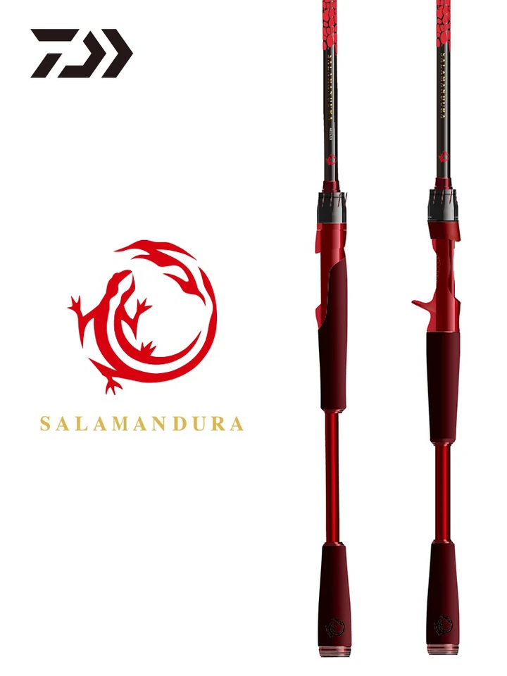 ダイワ 21SALAMANDURA 高カーボン 2 セクションルアー釣竿