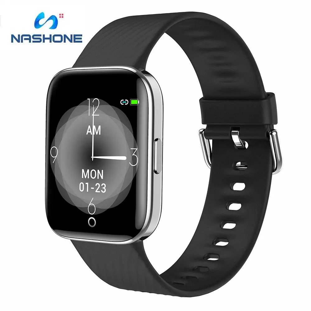 

Nashone IP68 Waterproof Smart watch X2 Multiple Sport Model Fitness Tracker Temperature Bluetooth Smart Watch for Android IOS