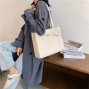 

Lady Purses and Handbags Luxury Designer Large Capacity Summer New Stylish Female Fashion Casual Tote PU Ladies Bolsa Feminina