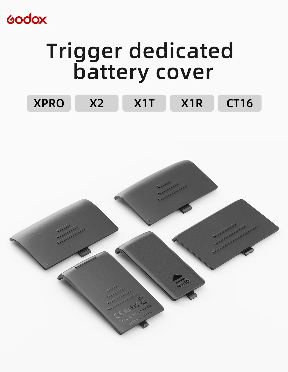 XPRO X2 X1T X1R CTR-16 Trigger Transmitter Receiver Battery Cover Replace Access