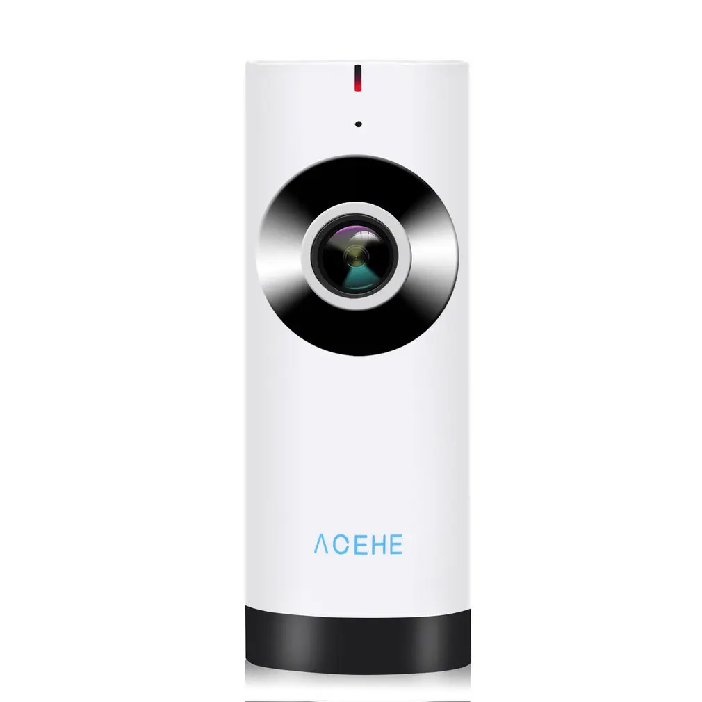 Acehe Macchina Fotografica Panoramica Mini Baby Monitor Senza Fili 720P Hd di Sorveglianza Ip/Netwo