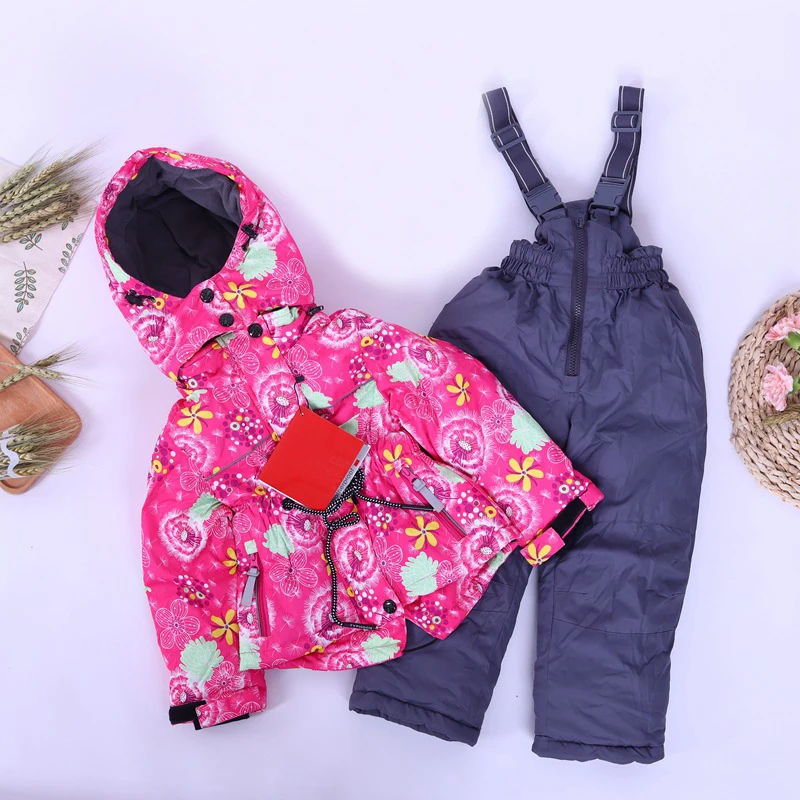 Dollplus/ детский лыжный костюм, куртки с капюшоном, теплые зимние спортивные костюмы для девочек, детские зимние лыжные костюмы, лыжные костюмы для мальчиков