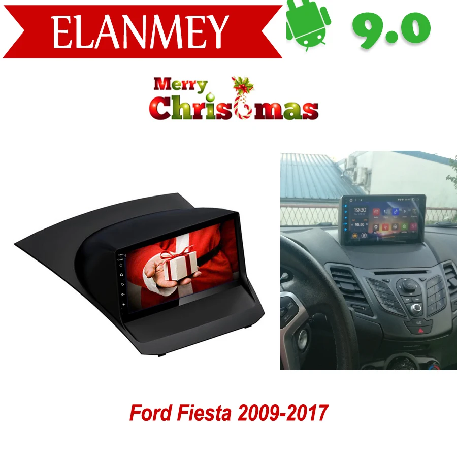 Фирменный подлинный Android 9,0 автомобильный радиоприемник для Ford Fiesta 09-17 автомобильный gps-навигатор Автомобильный мультимедийный видеорегистратор с камерой