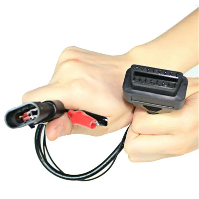 Прочный 3-pin к 16-контактный диагностический OBD2 В комплект поставки входит адаптер Диагностический кабель для Fiat Alfa Lancia в Fiat Alfa Lancia 40c «Копия»