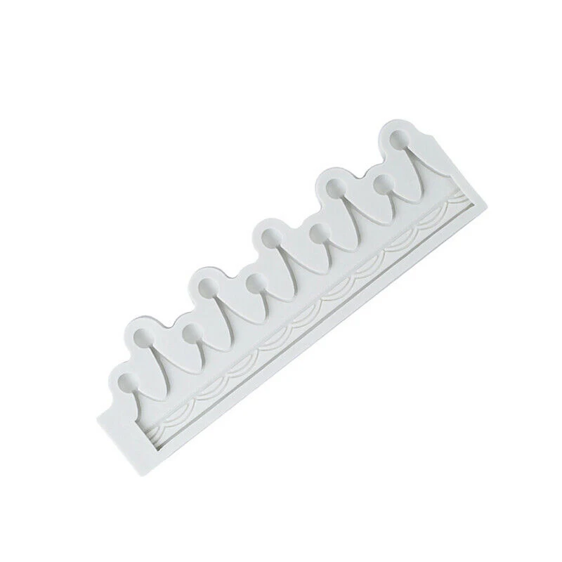 3D Silicone Big Crown Fondant Mould Chocolate Baking Sugar Clay Cake Mold PI669