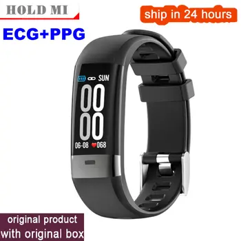 

Smart Bracelet ECG PPG Color Screen Heart Rate Blood Pressure Fitness Tracker Waterproof Sports Wristband Smart Band Android Ios