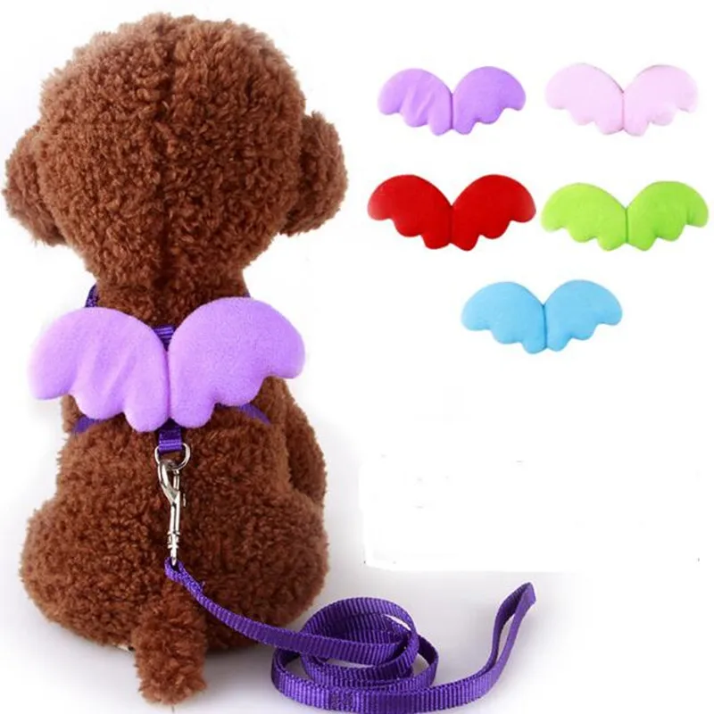 Нейлоновая регулируемая подвеска для маленьких собак и кошек|dog leash and collar|pet dog