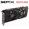 XFX Video Card RX 470 4GB 256Bit GDDR5 Graphics Cards for AMD RX 400 series VGA Cards RX470 DisplayPort 570 580 480 HDMI Used ► Photo 1/6