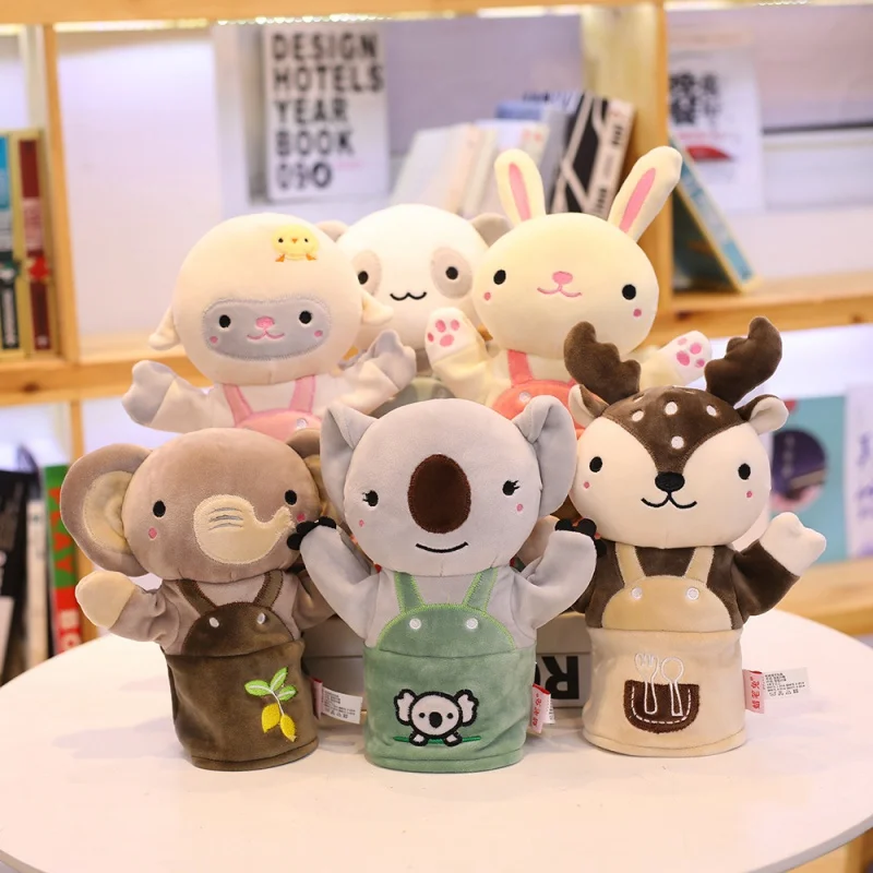 Милый ребенок спокойствие рука случайная плюшевая игрушка кукла детские