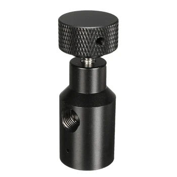 

Black Metal Aquarium Plant Soda Stream Tank Thread Co2 On/Off Adapter
