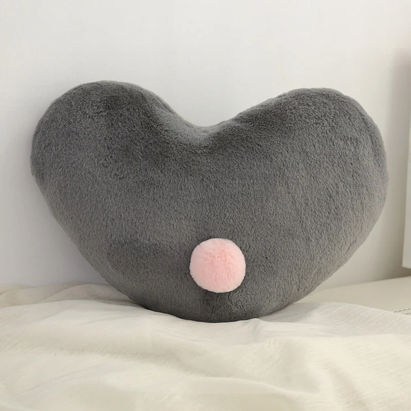 Детская подушка для новорожденных, украшение для детской комнаты, плюшевые игрушки, мягкая подушка для кормления грудью для мальчиков и девочек, детская подушка - Цвет: Grey  Love