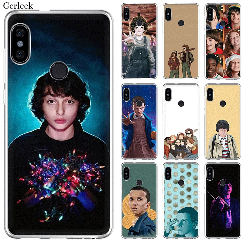 

Mobile Phone Case For Xiaomi Mi 5 5S 6 Mix 2S 8 A1 A2 5X 6X Lite F1 9 9T MAX 3 A3 Pro CC9 CC9E Cover Mike Dans Stranger Things