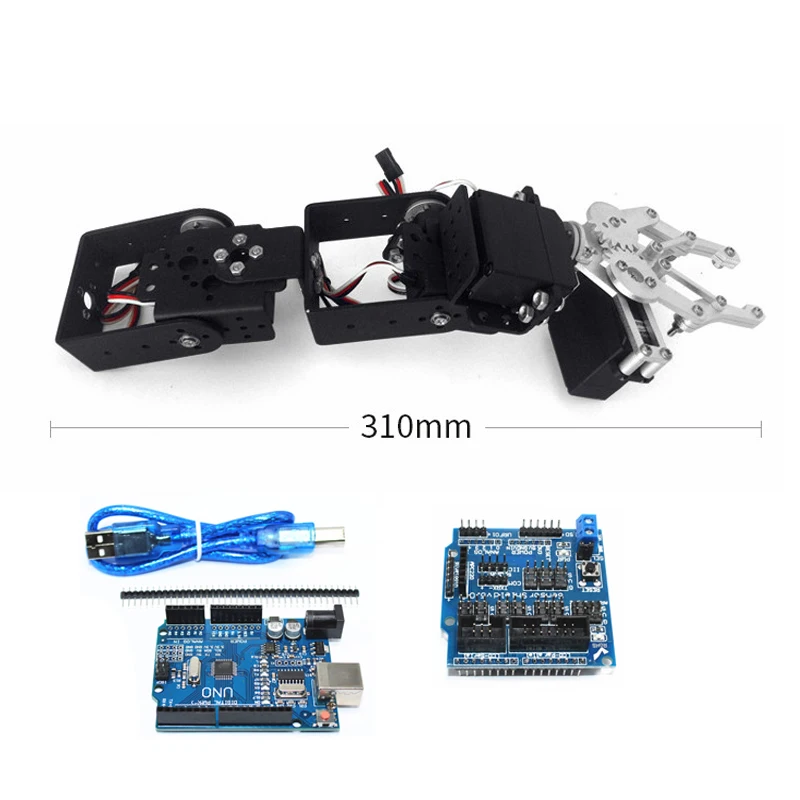 Пульт управления Arduino 4 DOF модель ручки робота с сервоприводом на 180 градусов
