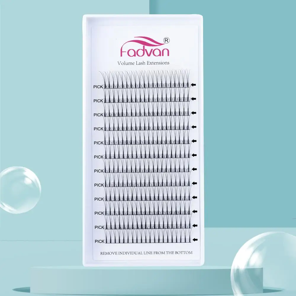 

Lashes Premade Volume Wide fans 3d/5d Long Stem Russian Volume Professional Eyelash Extensions Faux Mink