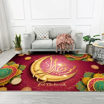

rugs and carpets for home living room Islamic Ramadan Golden Moon bedroom bedside full blanket kitchen bathroom anti-skid mat