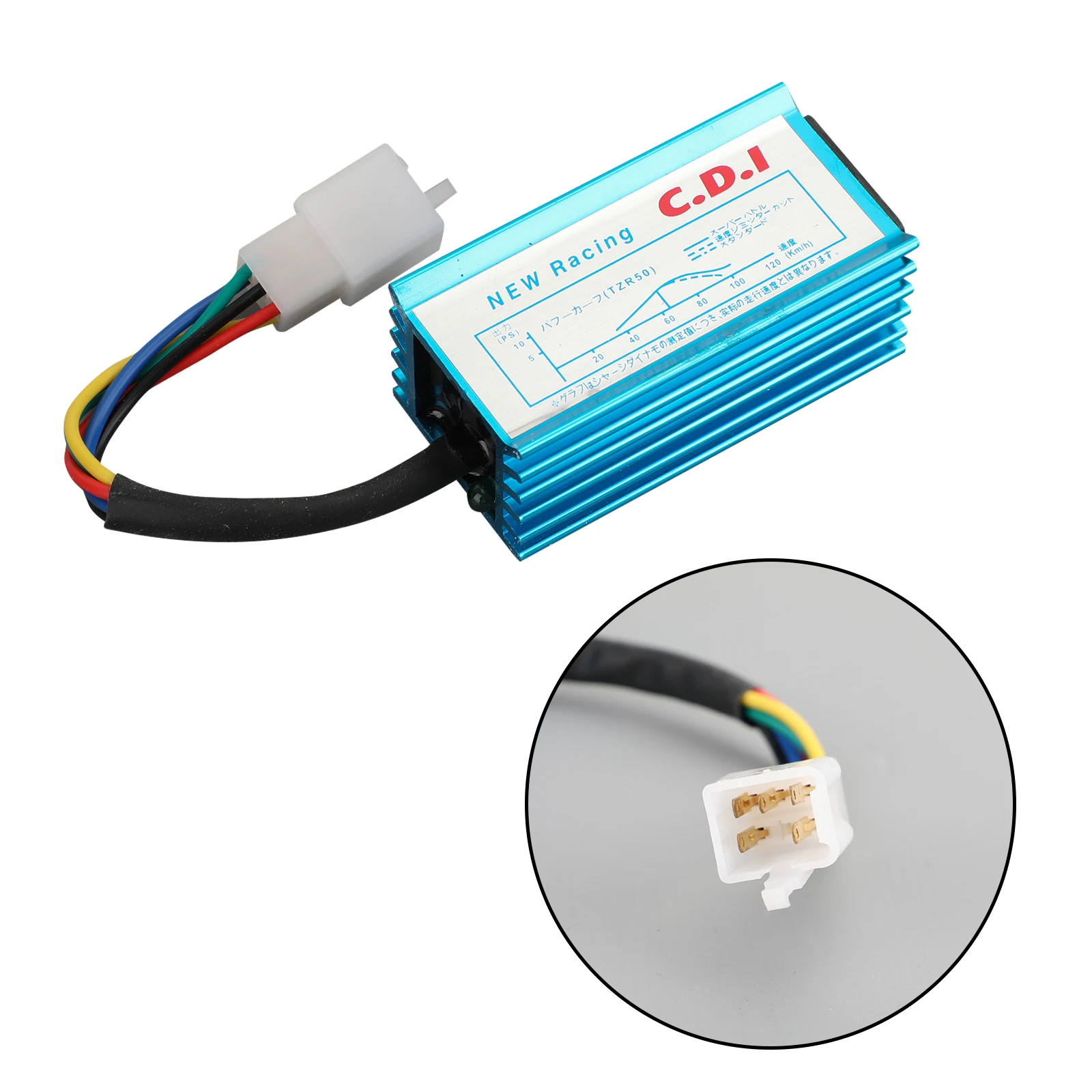 

Areyourshop For Gy6 Scooter 150CC 125CC 50CC 139qmb Engine ATV Parts 5-pin AC Performance Racing CDI Box Model