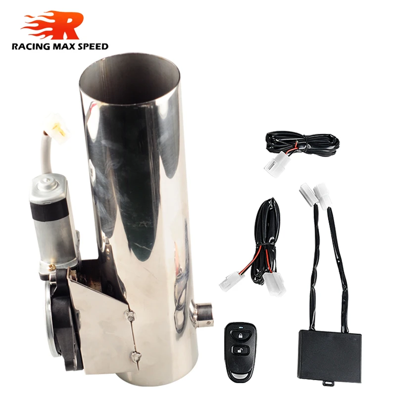 Electric Exhaust Catback Downpipe E-Cutout Valve System Remote Kit 2 2.25 2.5 3 inch 3.0 For AUDI BMW Honda Accord exhaust assembly