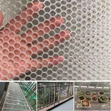 0.5-2M Width Garden Anti-Falling Net Plastic Leakproof Mesh Breeding Cat Pet Protection Fence Balcony Mat Stairs Kids Safety Net
