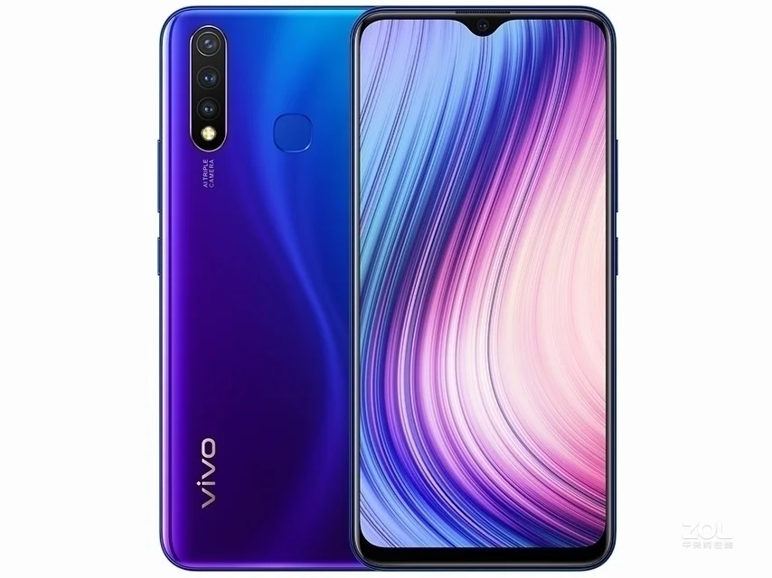 6GB 128GB Dark Blue DHL Быстрая Vivo Y5S сотовый телефон Helio P65 Android 9,0 6,5" ips 2340x1080 6 Гб ram 128 ГБ rom 16,0 Мп 4 камеры отпечаток пальца - Цвет: 6GB 128GB Dark Blue