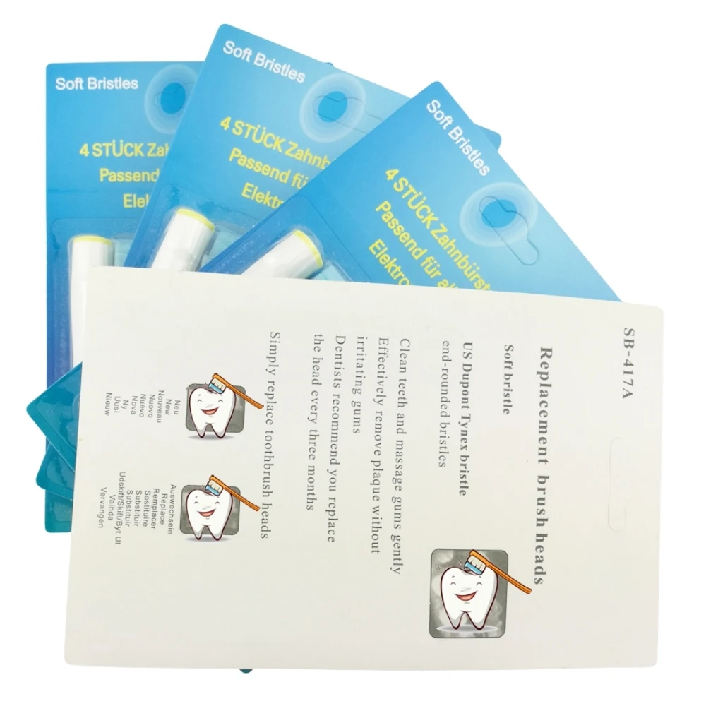 dual clean toothbrush heads