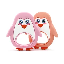 Special Offers Baby Silicone Teethers Food Grade Silicone Cartoon penguin Teether DIY Teething Toys For Teeth Infant Baby Teethers Special Offers Baby Silicone Teethers Food Grade Silicone Cartoon penguin Teether DIY Teething Toys For Teeth Infant Baby Teethers