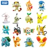 TAKARA TOMY Pokemon 4-6cm Charmander Popplio Litten Pikachu Rowlet Treecko Eevee Fennekin Greninja Anime Action Figure Dolls Toy ► Photo 1/6